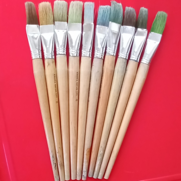 Kroma Series 577 Artist Paint Brushes Set of 10 - Picture 2 of 2